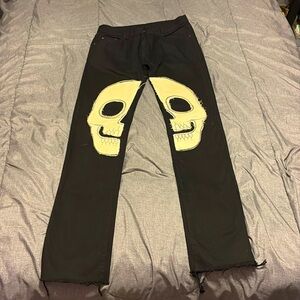 Skull Skinny Jeans